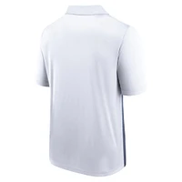 Men's Fanatics White Detroit Tigers Iconic Parameter Sublimated Polo