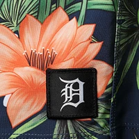 Men's Hurley x '47 Navy Detroit Tigers Cannonball Tropics Swim Shorts