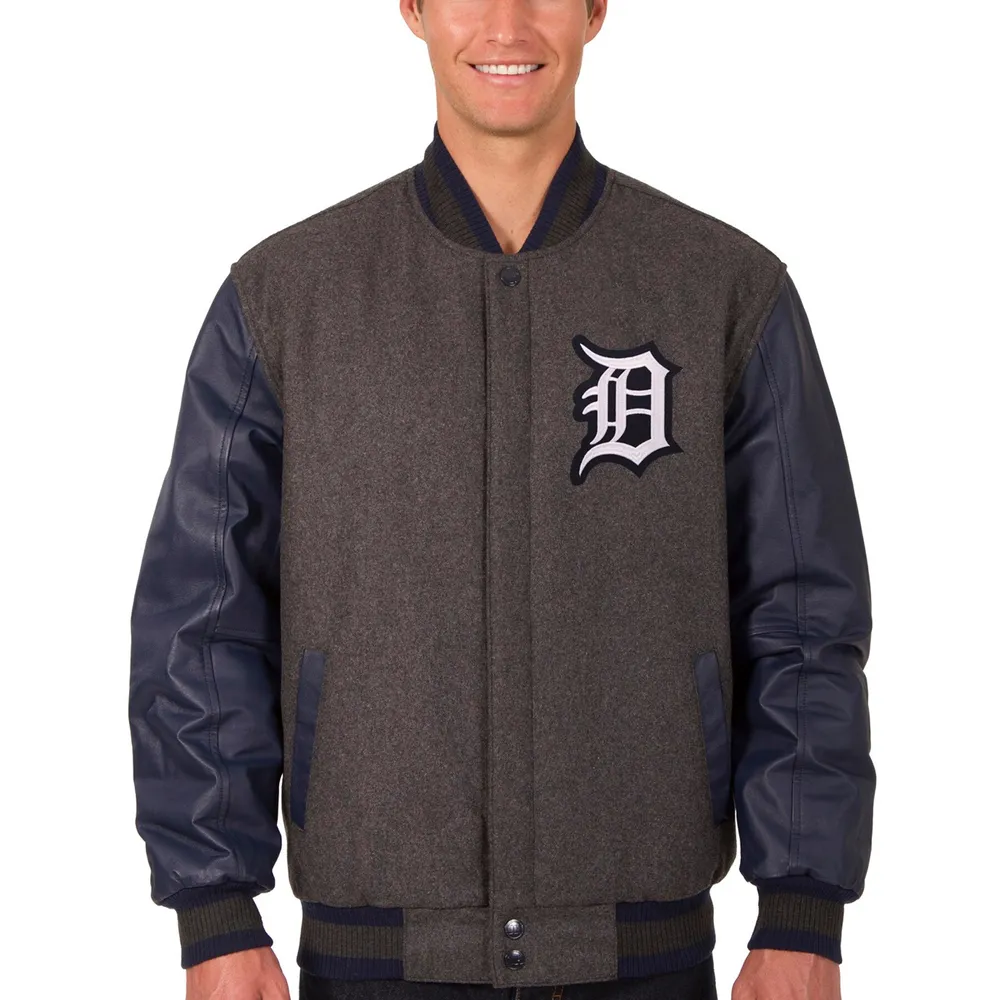 Detroit Tigers Full-Zip Jacket, Pullover Jacket, Tigers Varsity