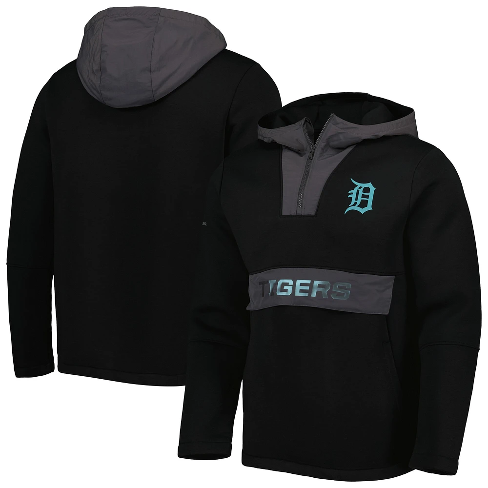 Chandail à capuchon noir Levelwear Detroit Tigers Ruckus pour homme