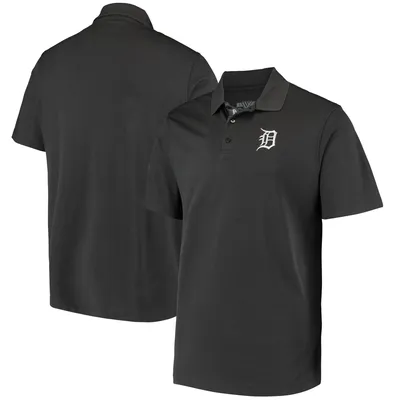 Detroit Tigers Levelwear Omaha 2-Hit Polo - Charcoal