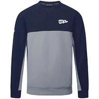 Sweat-shirt à capuche Legacy Rafters bleu marine/gris pour homme des Detroit Tigers
