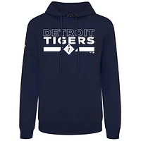 Sweat à capuche bleu marine pour homme Levelwear des Detroit Tigers Accolade Podium No Hitter