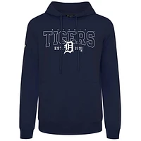 Sweat à capuche bleu marine pour homme Levelwear Detroit Tigers Accolade Podium Textbook