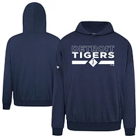 Men's Levelwear  Navy Detroit Tigers City Connect Contact No Hitter Pullover Hoodie