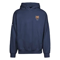 Men's Levelwear  Navy Detroit Tigers Contact Pro Card Pullover Hoodie