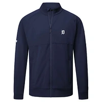 Men's Levelwear  Navy Detroit Tigers Form Insignia 2.0 Full-Zip Jacket