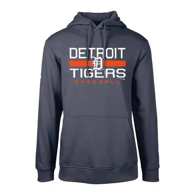 Detroit Tigers Levelwear Podium Dugout Fleece Hoodie - Navy