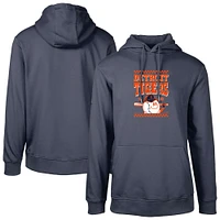 Men's Levelwear Navy Detroit Tigers Podium Inaugural Pullover Hoodie