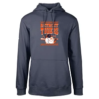 Men's Levelwear Navy Detroit Tigers Podium Inaugural Pullover Hoodie