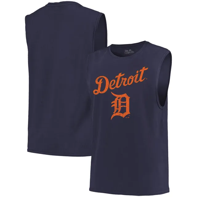 Detroit Tigers 47 Brand Cooperstown Franklin T-Shirt - Gray