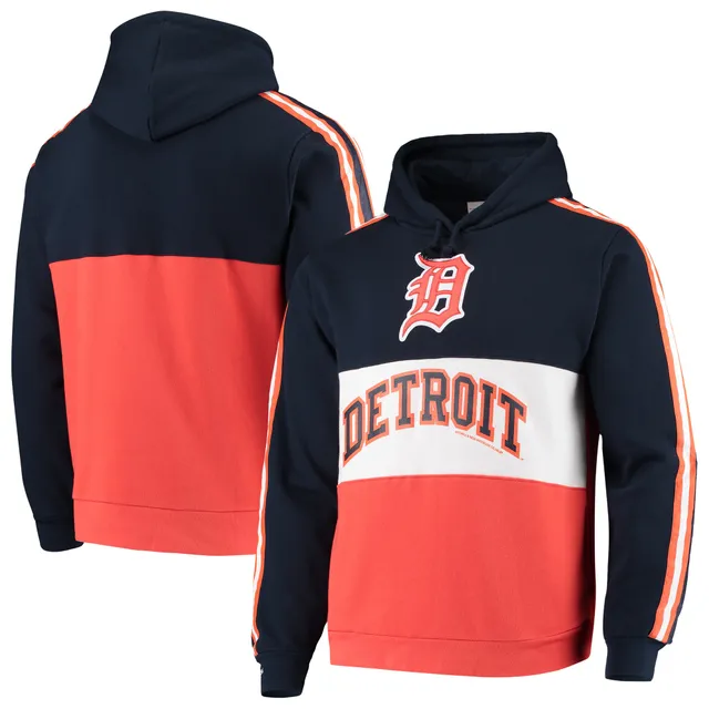 Detroit Tigers Antigua Victory Pullover Team Logo Hoodie - White