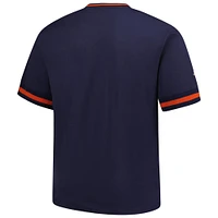 Men's Mitchell & Ness Navy Detroit Tigers Big Tall V-Neck T-Shirt