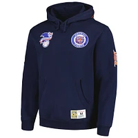 Chandail à capuchon pour homme de la collection Detroit Tigers City Mitchell & Ness, bleu marine