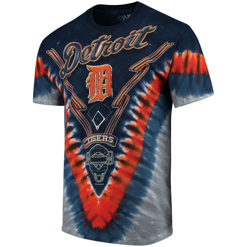 Liquid Blue Youth  Detroit Tigers Youth Hardball Tie-Dye T-Shirt