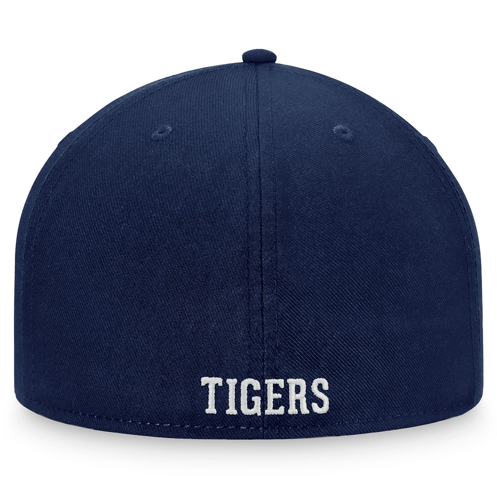 Casquette ajustée pour homme de la collection Cooperstown des Detroit Tigers bleu marine