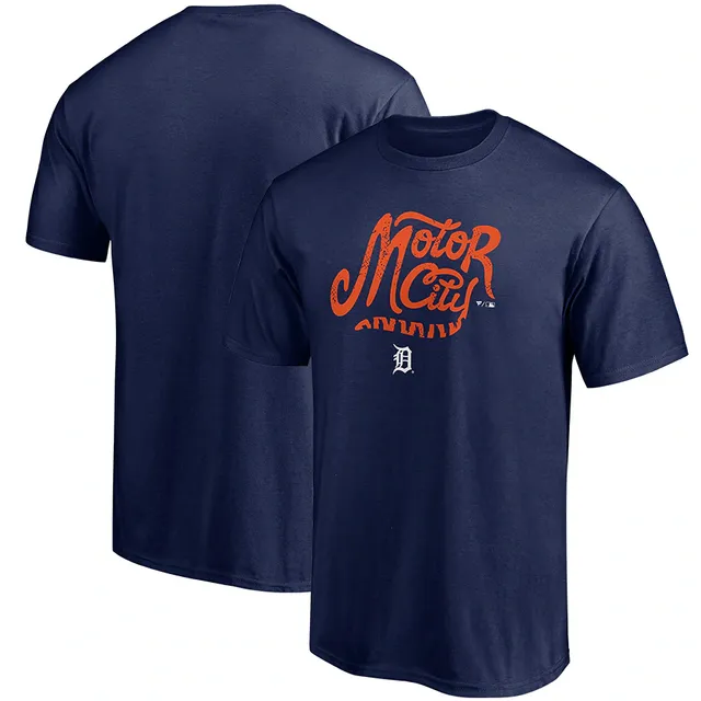 Men's Fanatics Branded Navy Detroit Tigers Best Dad Ever T-Shirt 