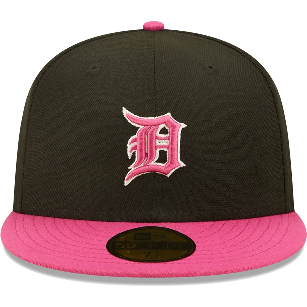 Men's New Era Pink Detroit Tigers 1984 MLB World Series 59FIFTY Fitted Hat