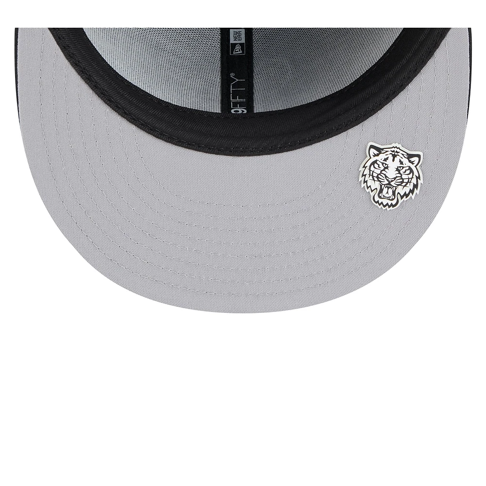 Men's New Era Black Detroit Tigers 2025 MLB Clubhouse 59FIFTY Fitted Hat