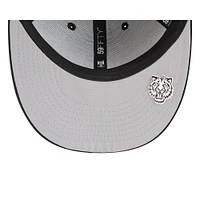 Men's New Era Black Detroit Tigers 2025 MLB Clubhouse Low Profile 59FIFTY Fitted Hat