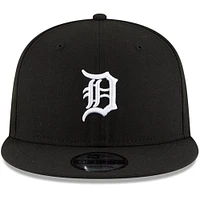 Men's New Era Black Detroit Tigers 9FIFTY Snapback Hat