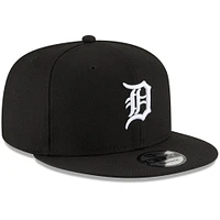 Casquette Snapback 9FIFTY des Detroit Tigers New Era noire pour homme