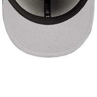 Men's New Era Black Detroit Tigers Logo 59FIFTY Fitted Hat