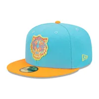 Men's Detroit Tigers New Era Orange Diamond Era 59FIFTY Fitted Hat