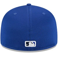 Men's New Era Blue Detroit Tigers City Connect Batting Practice 59FIFTY Fitted Hat