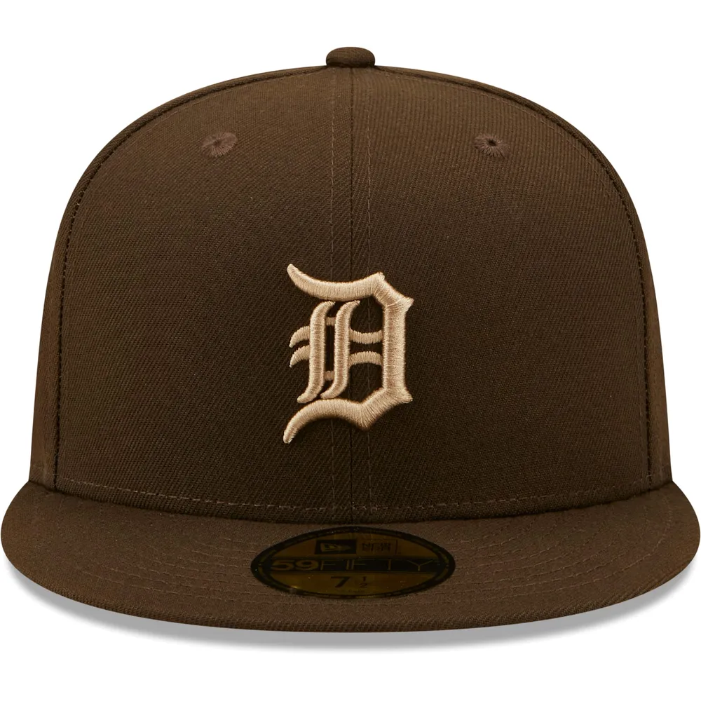 Detroit Tigers Brown Adjustable Baseball Hat Cap