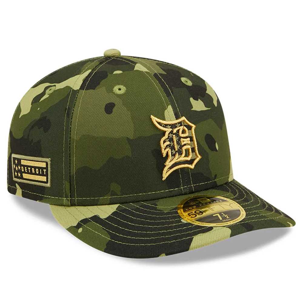 Men's New Era Green Detroit Tigers 2023 Armed Forces Day On-Field 59FIFTY Fitted Hat