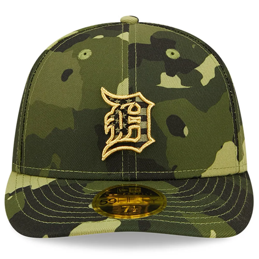 NWE TIGERS CAMO MLB 2022 JOURNÉE DES FORCES ARMÉES SUR LE TERRAIN LP 59FIFTY HATMENLOP