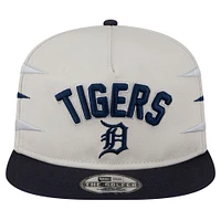 Men's New Era Cream Detroit Tigers Iron Golfer Snapback Hat