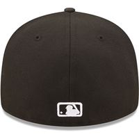 Men's New Era Detroit Tigers Black & White Low Profile 59FIFTY Fitted Hat