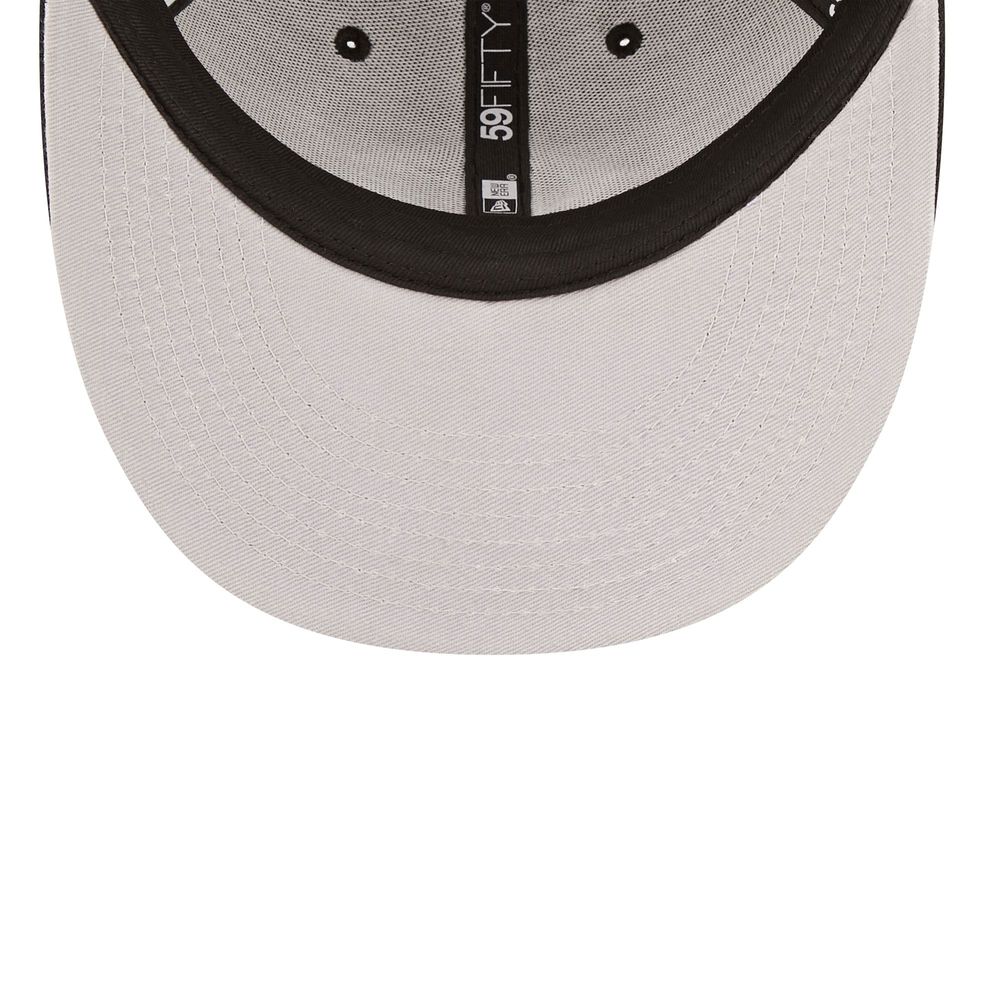 Men's New Era Detroit Tigers Black & White Low Profile 59FIFTY Fitted Hat
