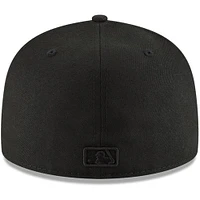 Casquette ajustée 59FIFTY des Detroit Tigers de New Era pour homme, noir sur