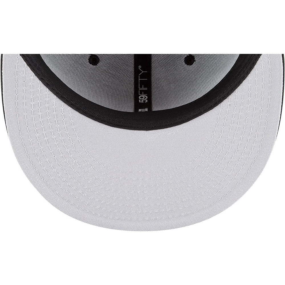 Casquette ajustée 59FIFTY des Detroit Tigers de New Era pour homme, noir sur