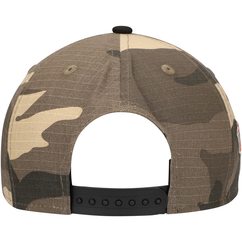 Casquette ajustable 9FORTY Camo Crown A-Frame des Detroit Tigers New Era pour hommes