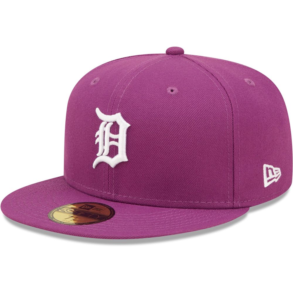 Detroit Tigers Hat Cap Fitted 7 3/4 New Era 59Fifty New Big Logo