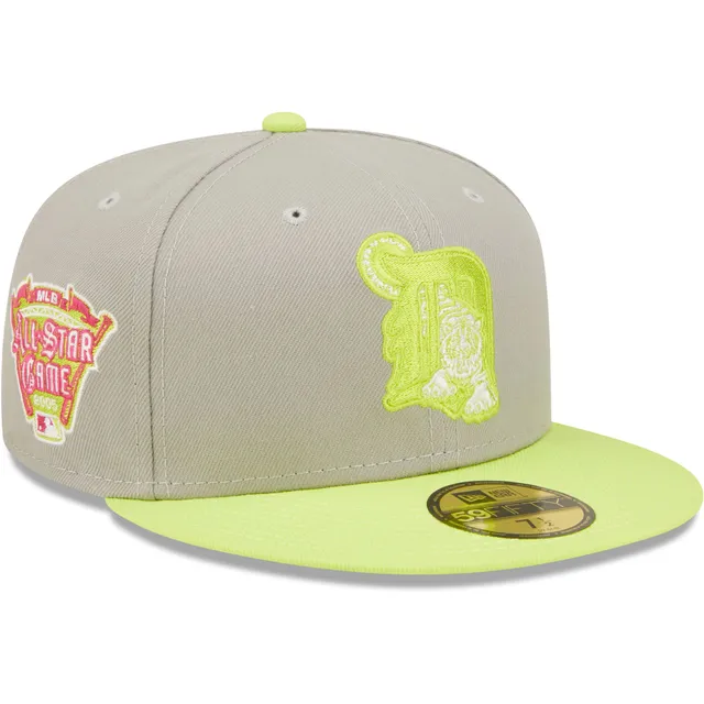 Lids Detroit Tigers New Era Tiger Stadium Final Season Cyber Highlighter  59FIFTY Fitted Hat - Green/Red