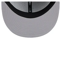 Casquette snapback 9FIFTY bicolore gris/bleu marine des Detroit Tigers de New Era pour homme