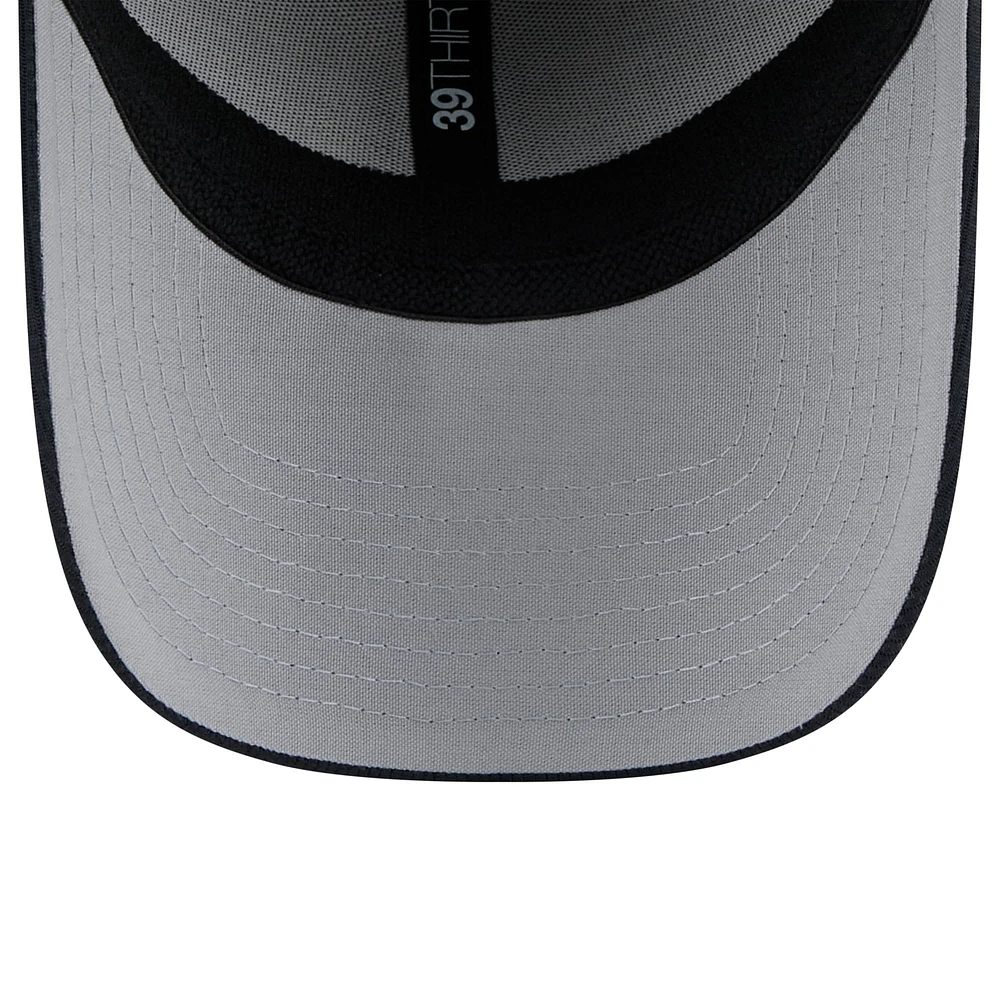 Men's New Era  Gray/Navy Detroit Tigers 2025 Batting Practice 39THIRTY Flex Hat