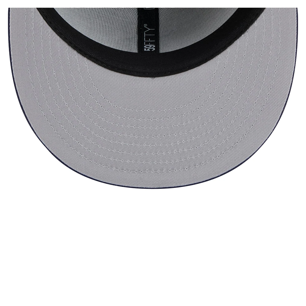 Men's New Era  Gray/Navy Detroit Tigers Colorpack Two-Tone 59FIFTY Fitted Hat