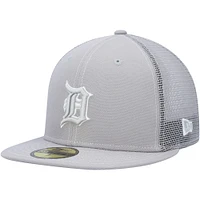 Men's New Era  Gray Detroit Tigers 2023 On-Field Batting Practice 59FIFTY Fitted Hat