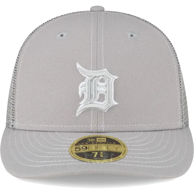 Detroit Tiger New Era 5950 Batting Practice Fitted Hat - Home - White