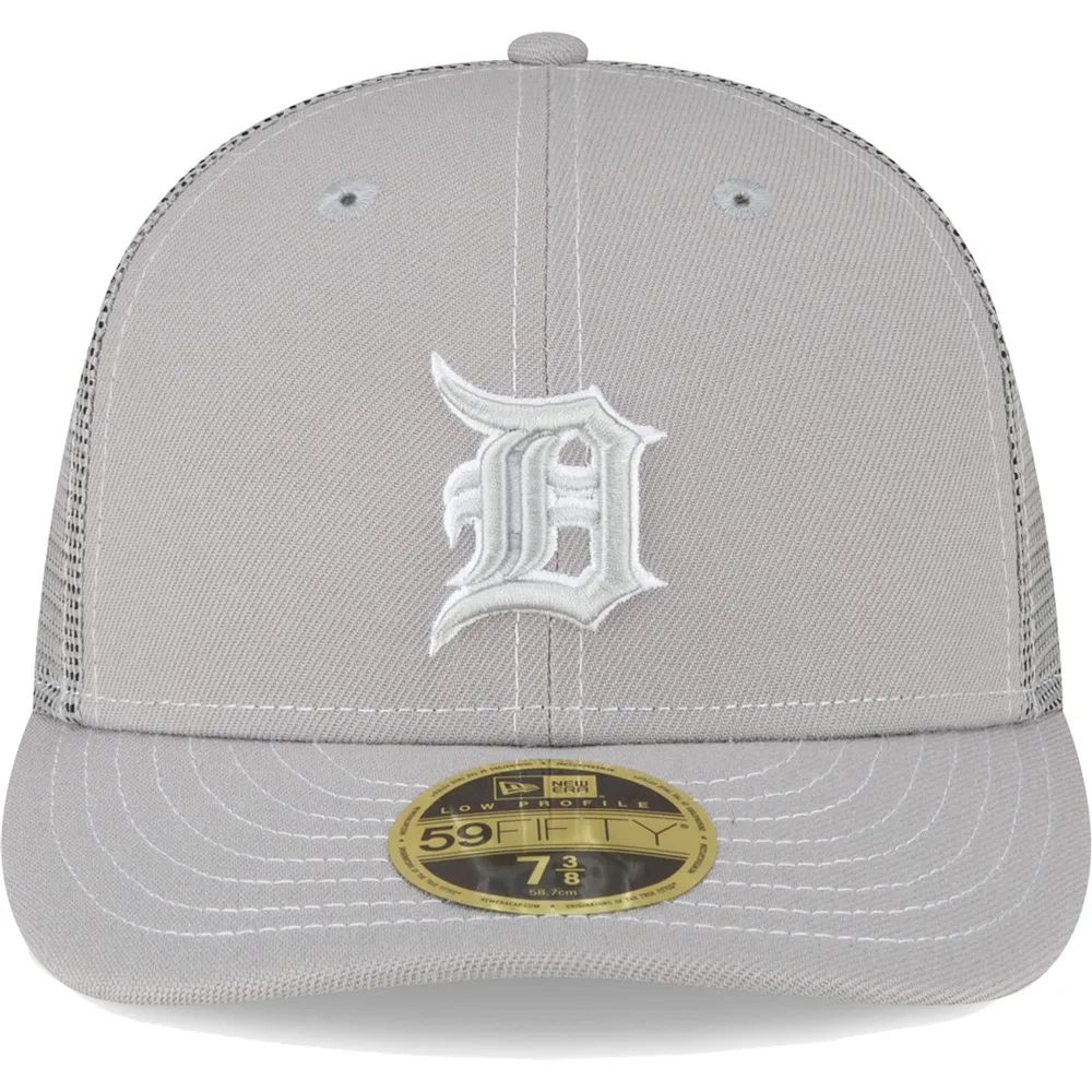 New Era Detroit Tigers Gray/Black on Field Diamond 59FIFTY Fitted Hat