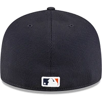 Men's New Era  Gray Detroit Tigers 2024 Batting Practice On-Field 59FIFTY Fitted Hat