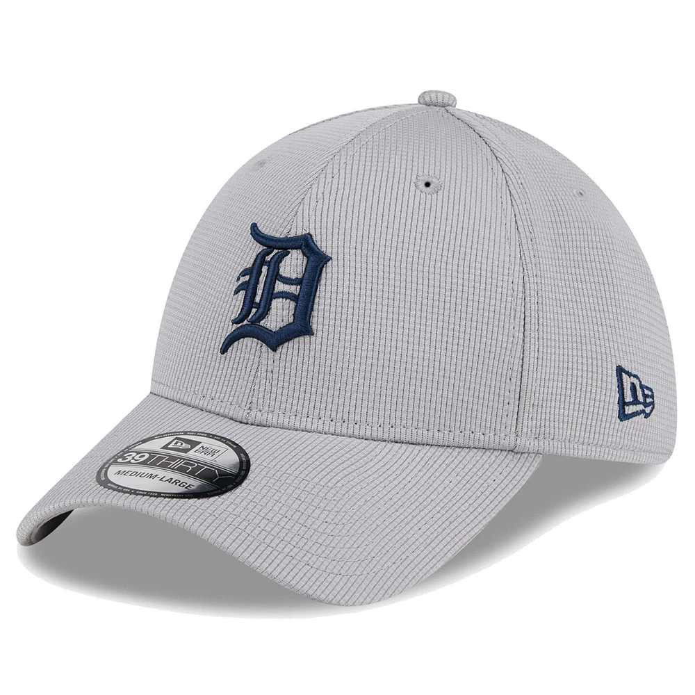 Casquette flexible Active Pivot 39THIRTY des Detroit Tigers New Era pour hommes, grise