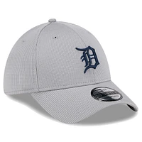 Casquette flexible Active Pivot 39THIRTY des Detroit Tigers New Era pour hommes, grise