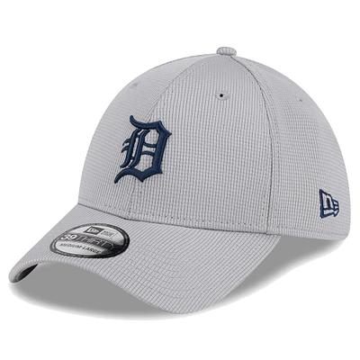Casquette flexible Active Pivot 39THIRTY des Detroit Tigers New Era pour hommes, grise
